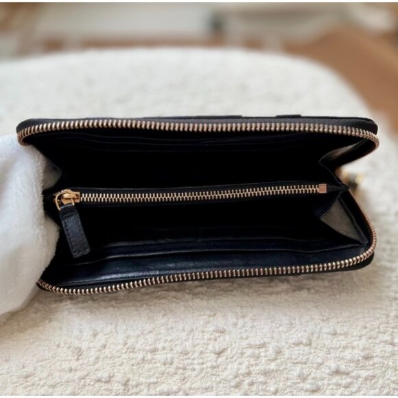 The BVLGARI B Zero One Leather Women's Long Wallet - Authentic - Picture 5 of 6